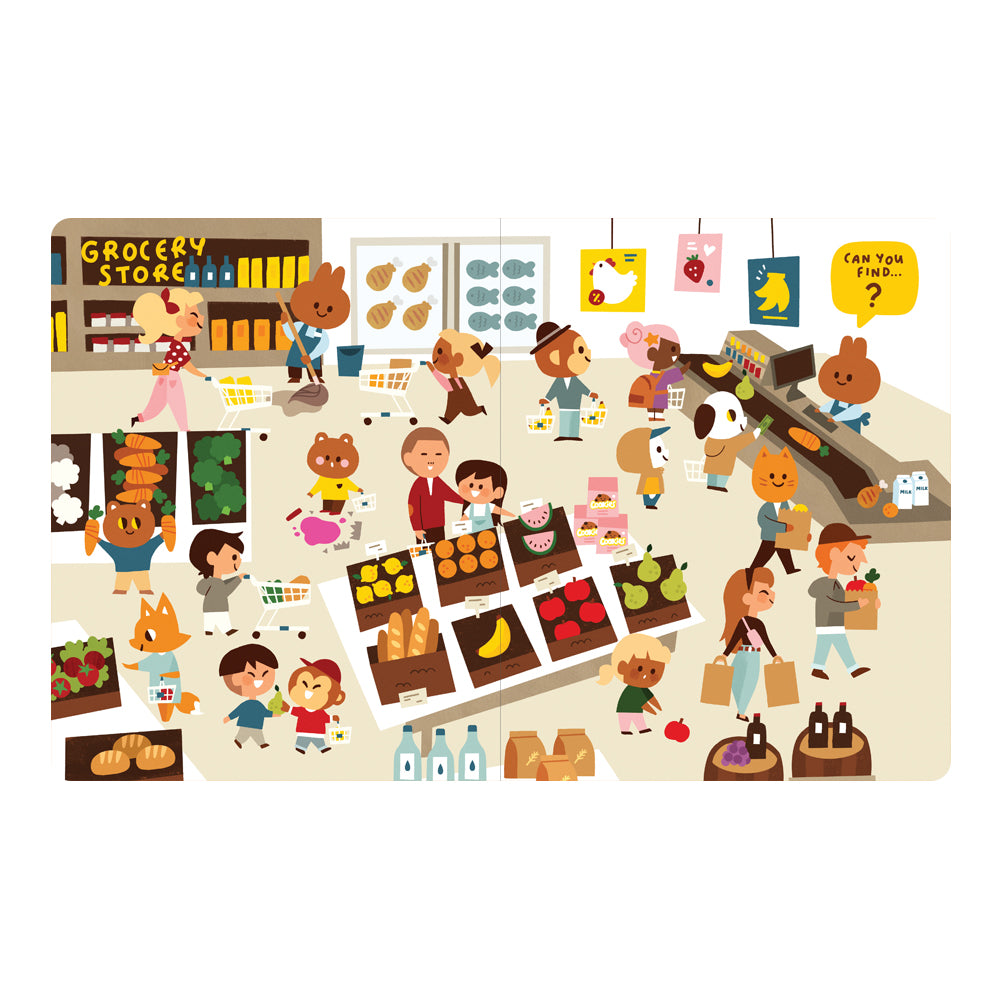 Look and Find: Around the Neighborhood