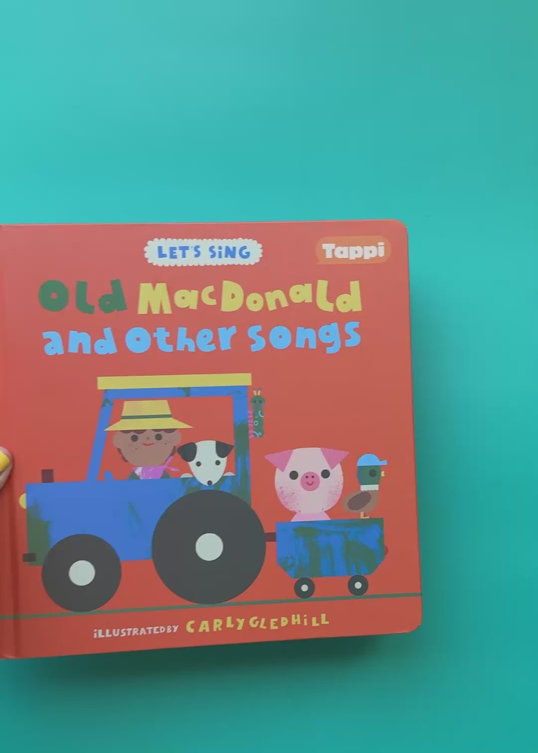 Old MacDonald and Other Songs book overview, demonstrating the Tappi Play Pen.